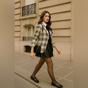 DV by Dolce Vita Black Munich Flats with Buckle Strap – Women’s Size 10 NIB